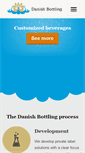 Mobile Screenshot of danish-bottling.com